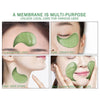 Green seaweed eye mask