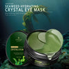 Green seaweed eye mask