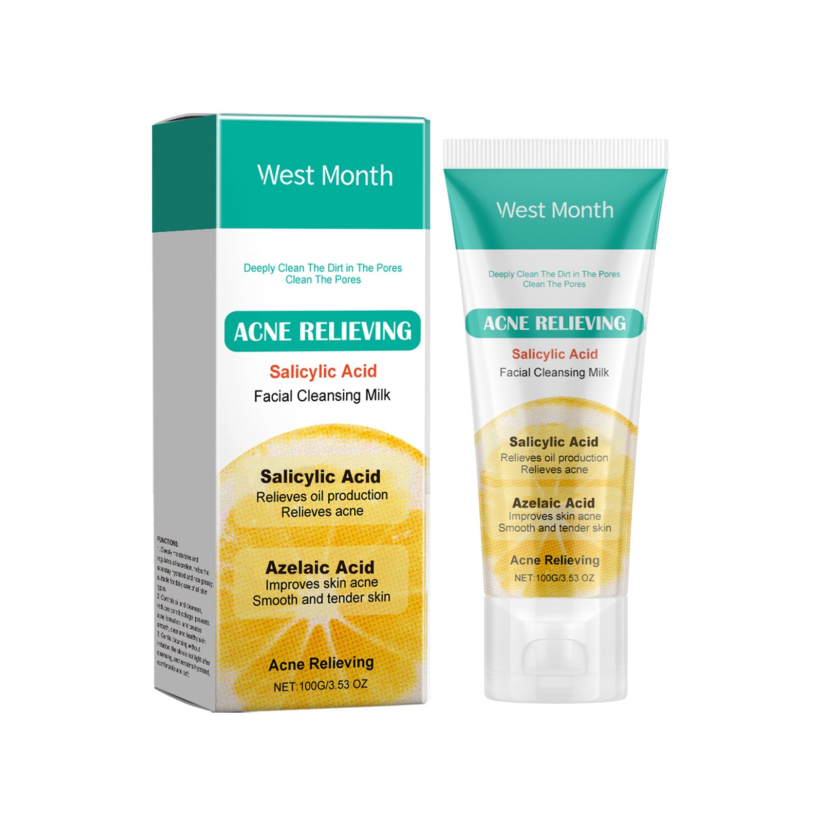 Salicylate Acne Facial Cleanser Moisturizing