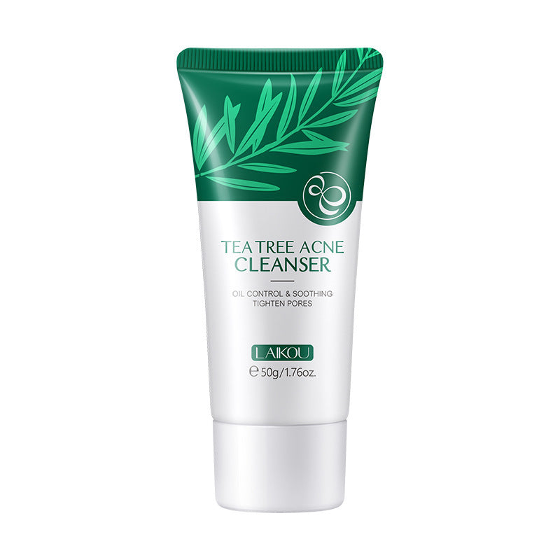 Tea Tree Facial Cleanser 50g Moisturizing Foam Facial Cleanser